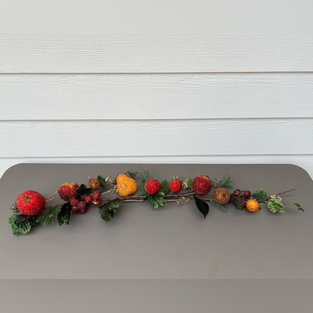 NWT MICHAEL’S BEADED FRUIT GARLAND.